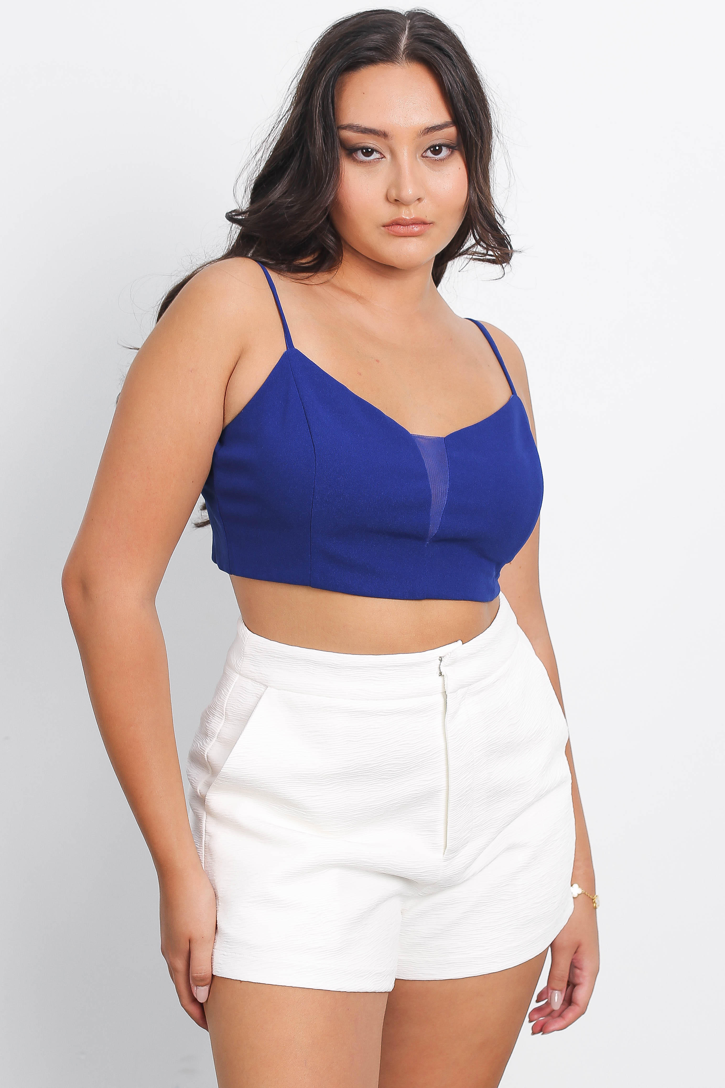 VERON V-MESH TOP (ADMIRAL BLUE)