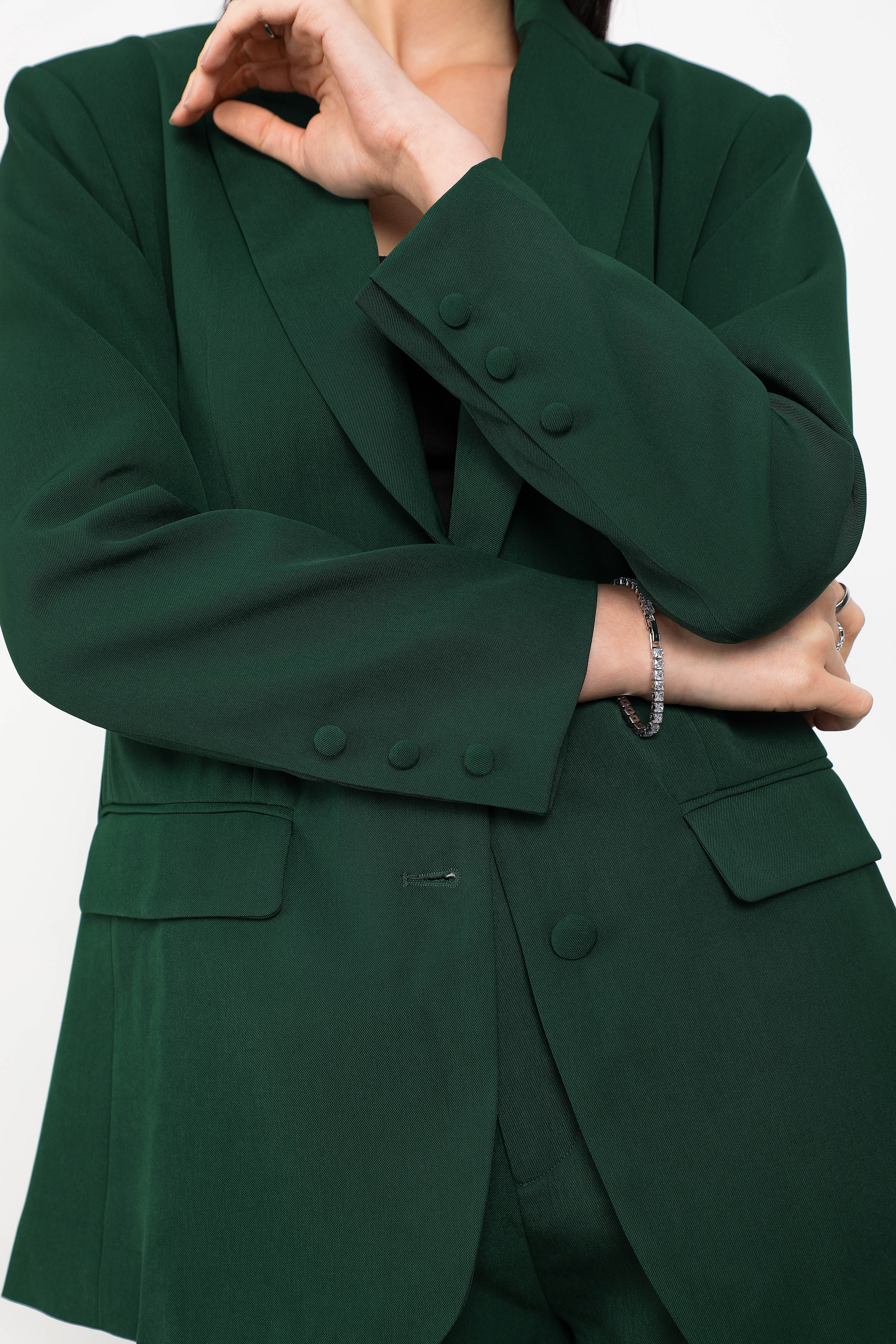 BOSCO BOYFRIEND BLAZER (EMERALD)