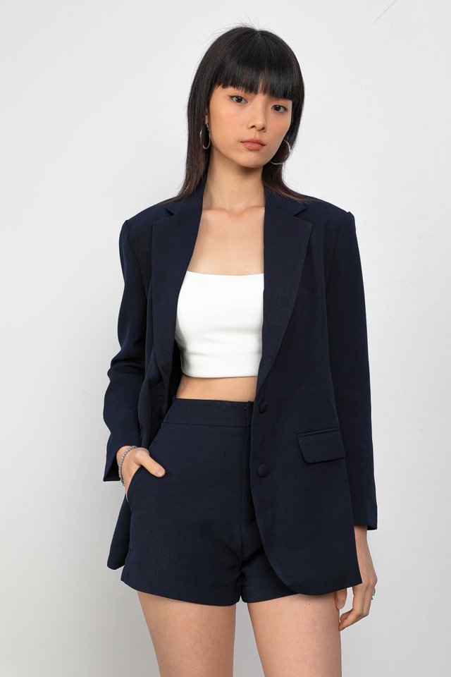 BOSCO BOYFRIEND BLAZER (NAVY)