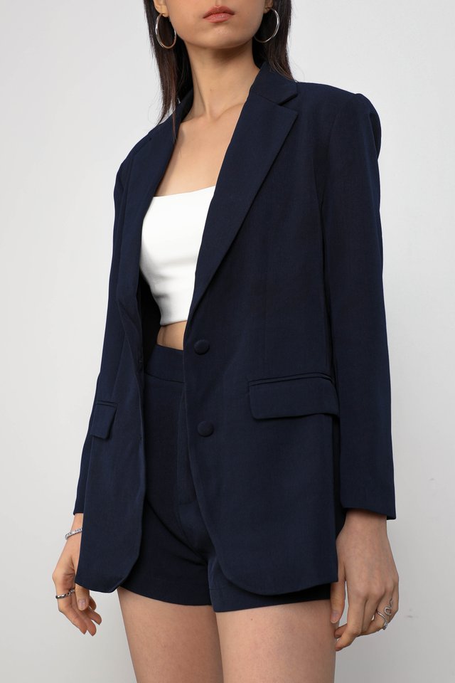 BOSCO BOYFRIEND BLAZER (NAVY)