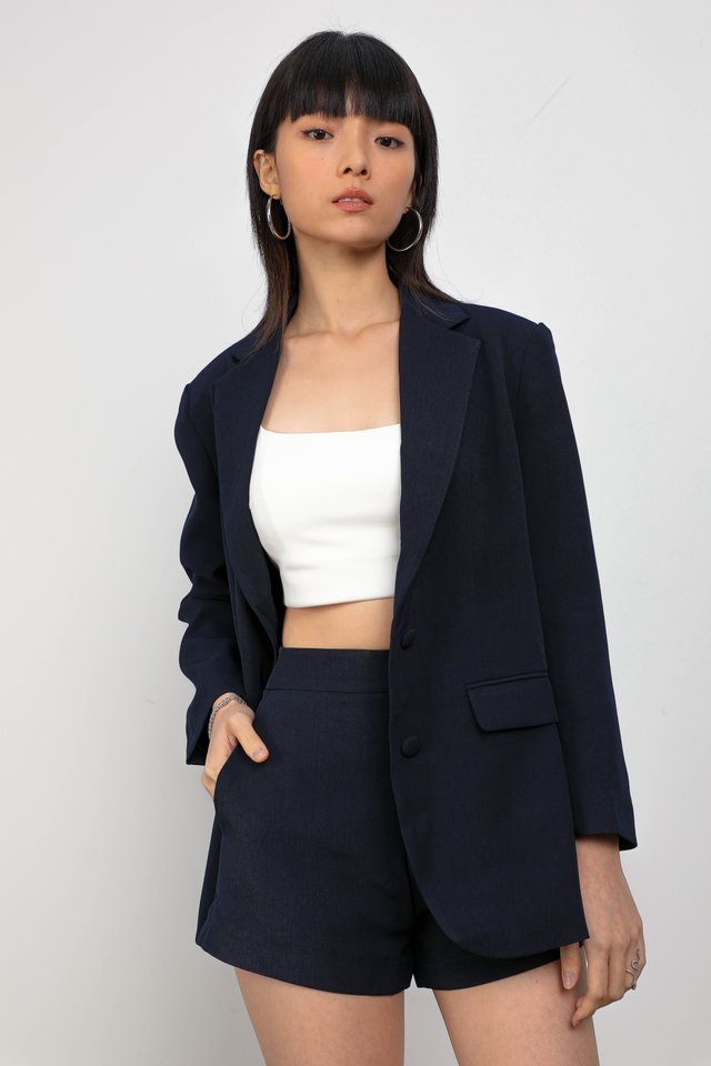 BOSCO BOYFRIEND BLAZER (NAVY)