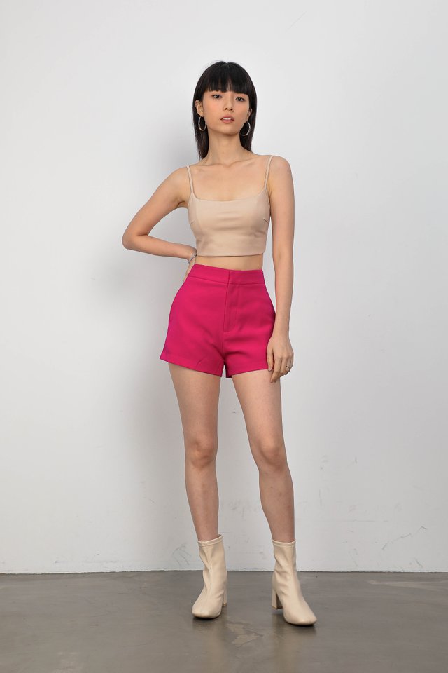 BOSCO TAILORED SHORTS (BARBIE PINK)