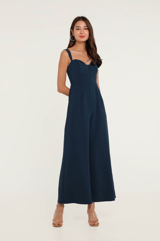 ROLLING IN THE DEEP JUMPSUIT (BLUE) 
