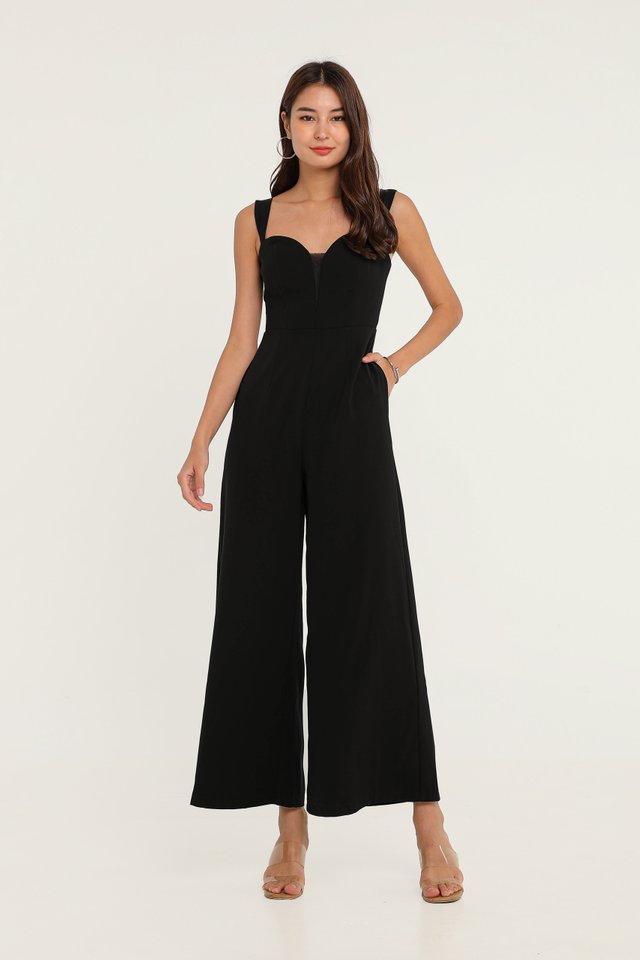 ROLLING IN THE DEEP JUMPSUIT (BLACK) 