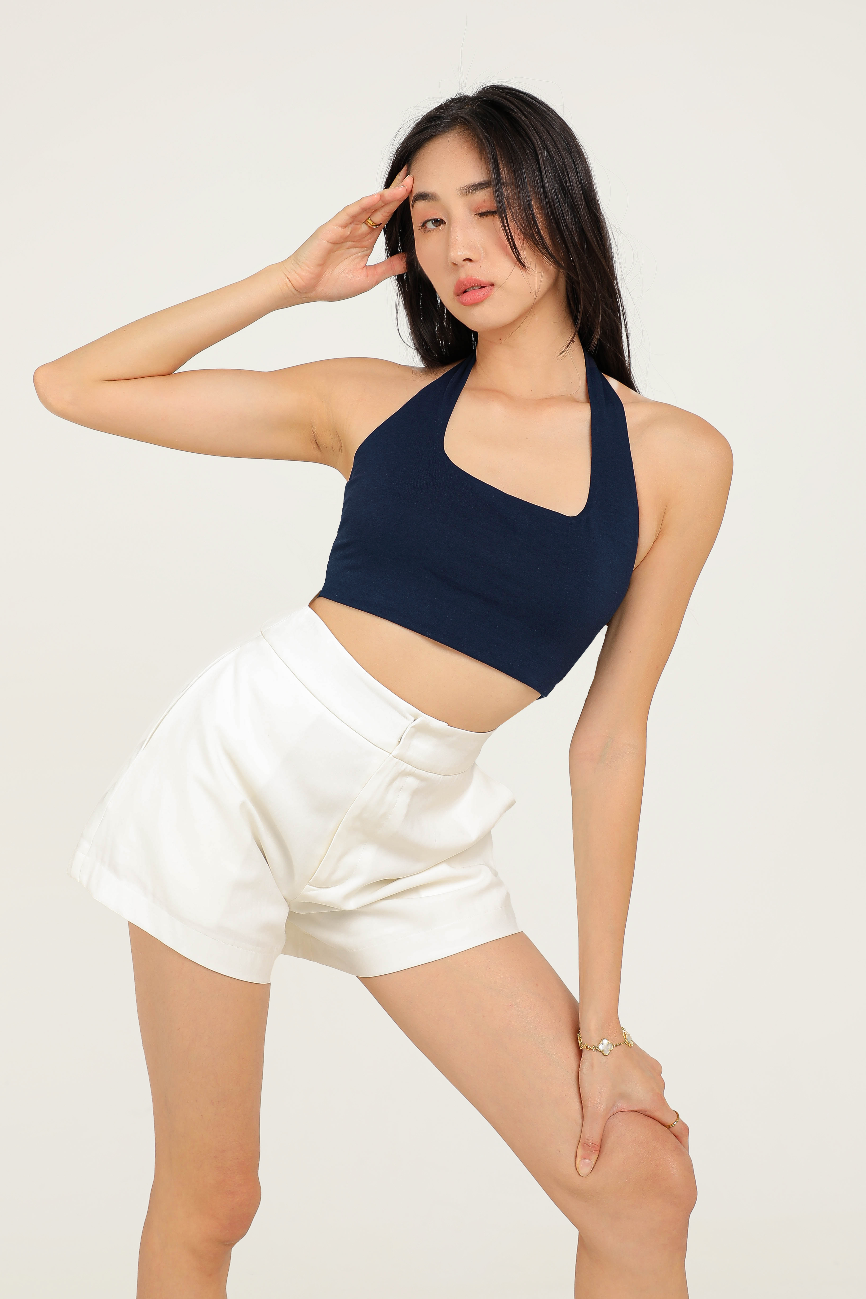 HILTON PADDED TOP (NAVY)