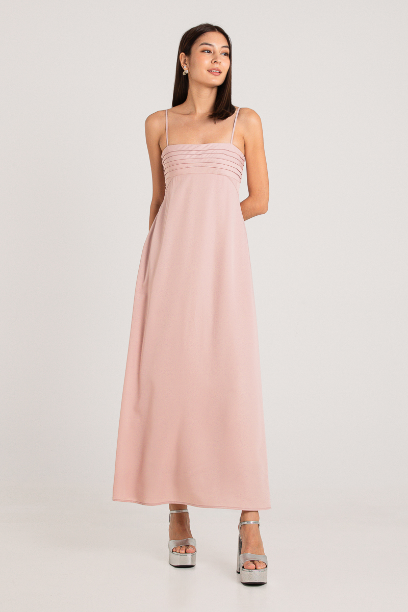 TEARS IN HEAVEN TIERED DRESS (PINK)