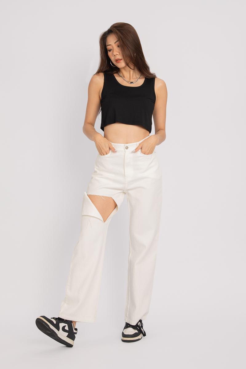 JUSTA JEANS (WHITE)