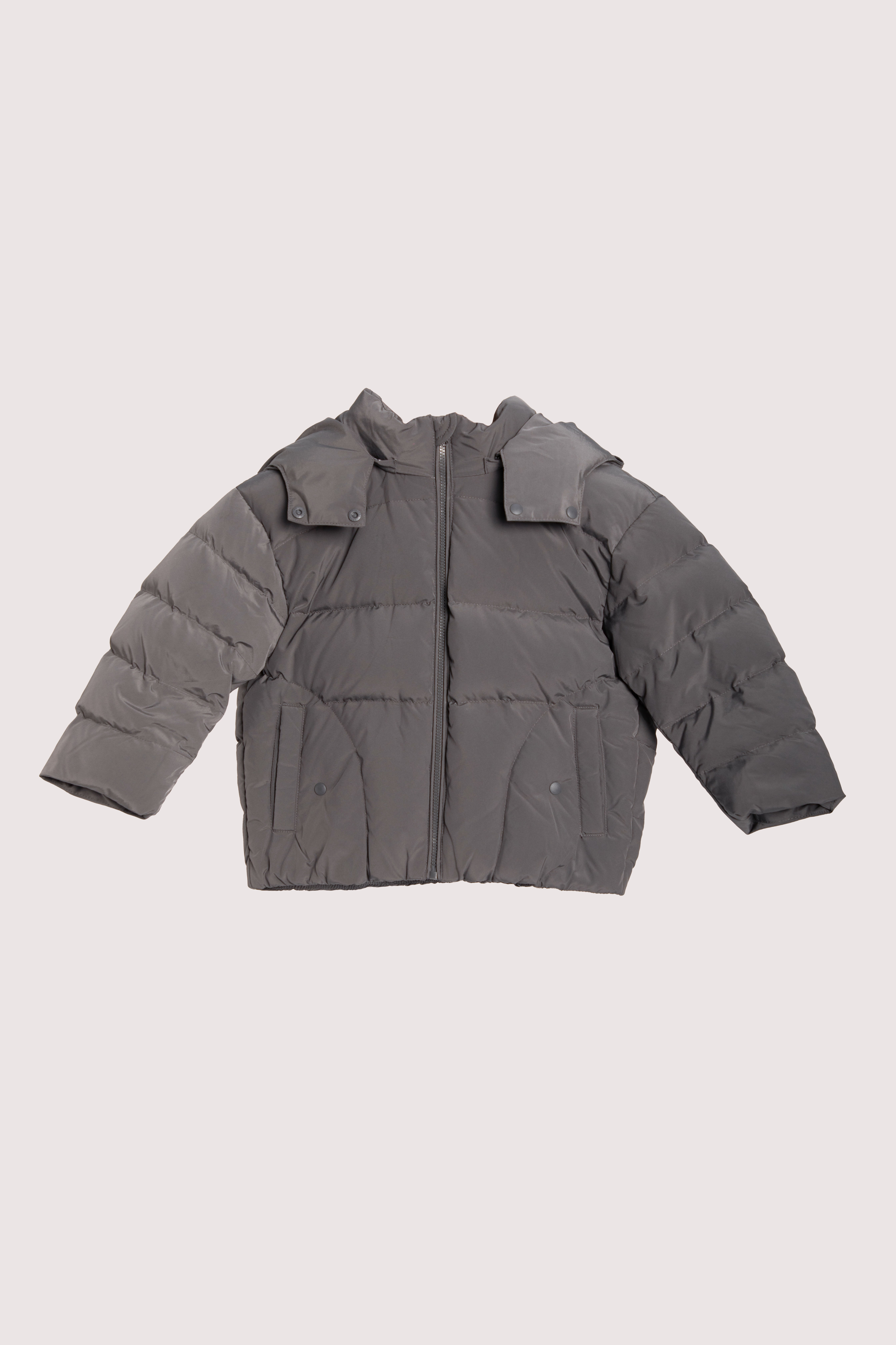 BB PUFFER JACKET (DARK GREY)