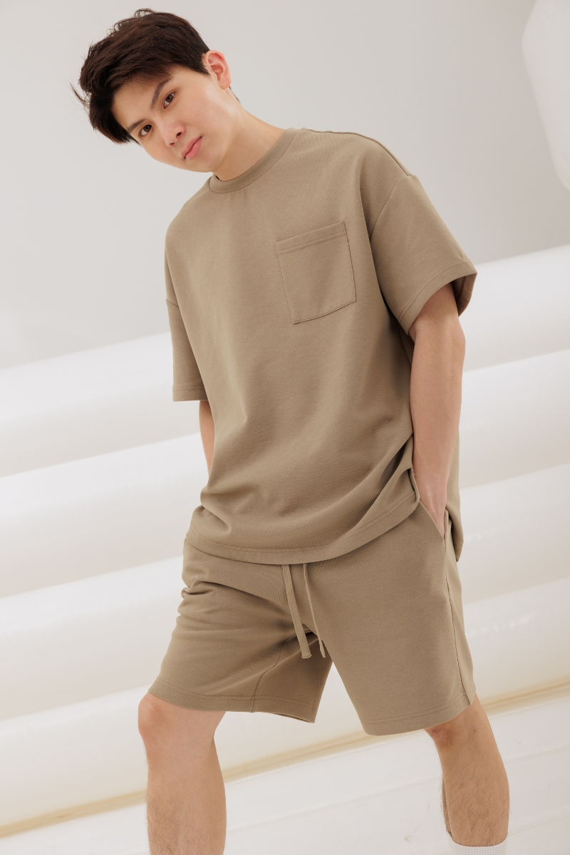 GANTU POCKET T-SHIRT (KHAKI)