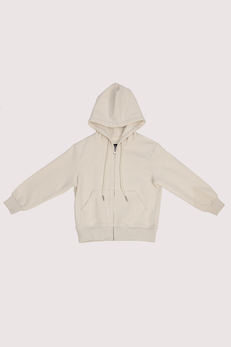 REUBEN BABY ZIP JACKET (BONE)