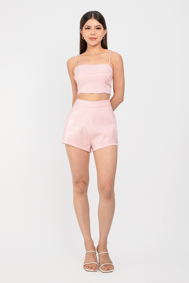 SUKI SHIMMER BRALET (LIGHT PINK)