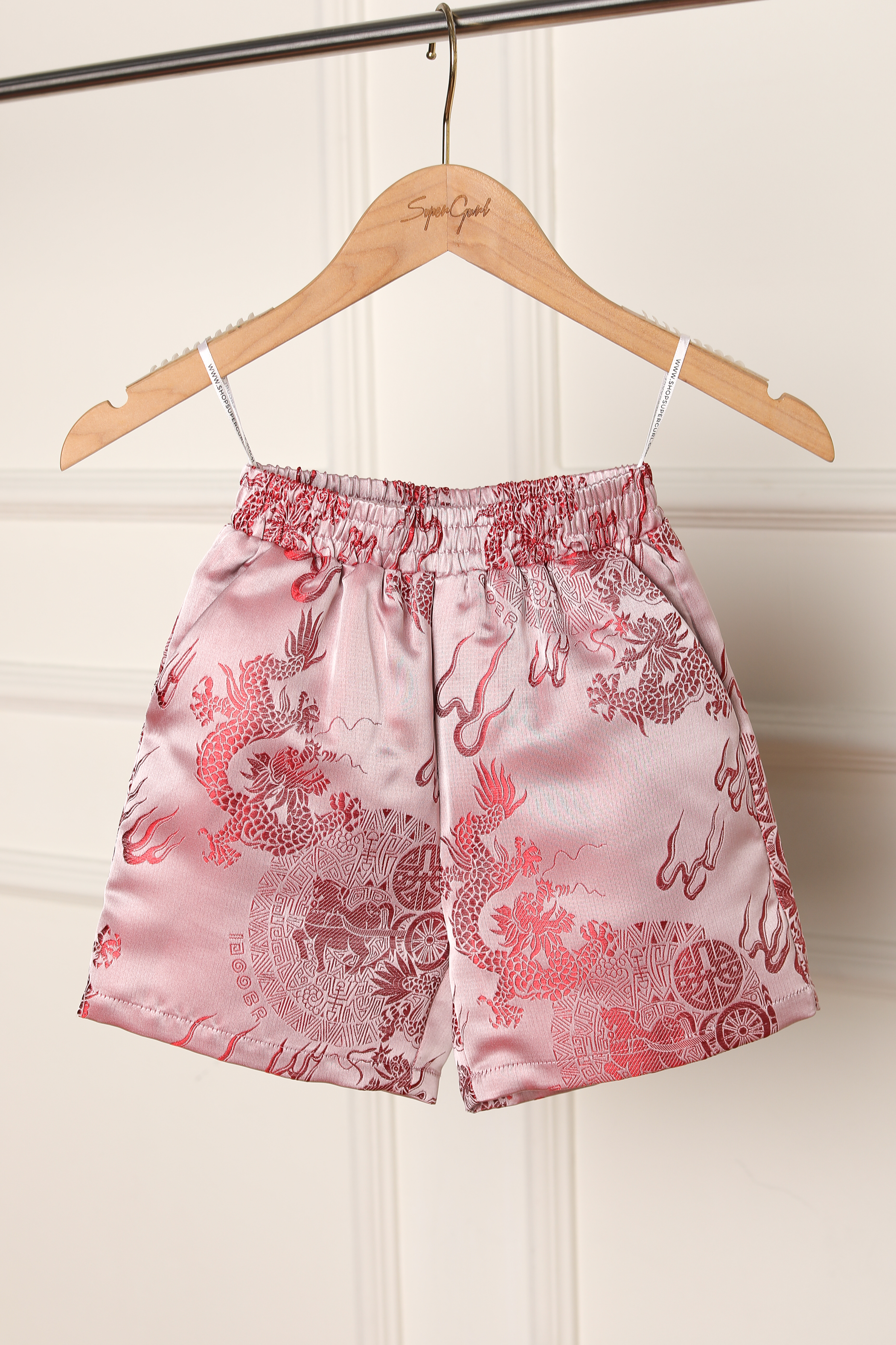 LONG MA JING SHEN BB SHORTS (PINK)