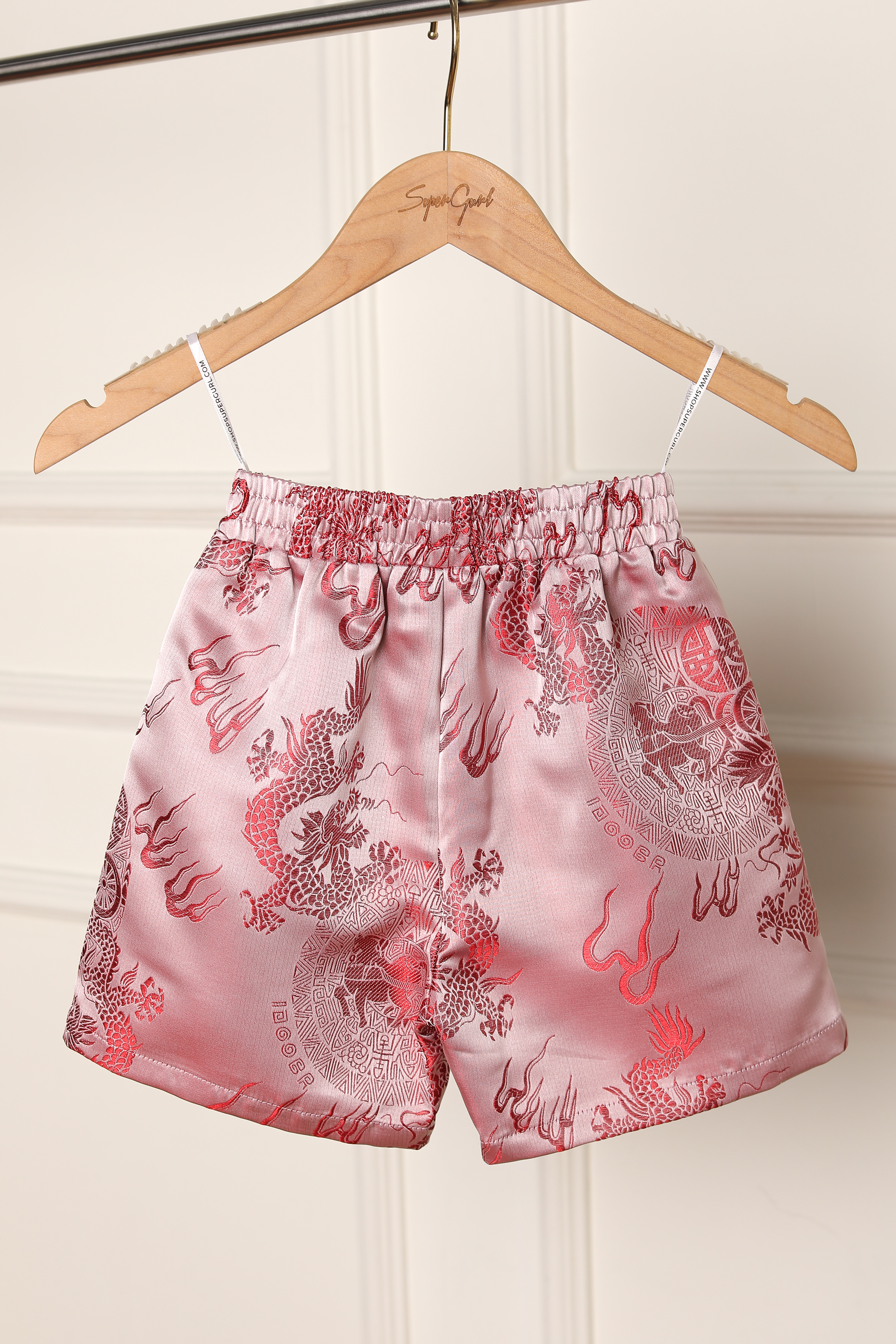 LONG MA JING SHEN BB SHORTS (PINK)