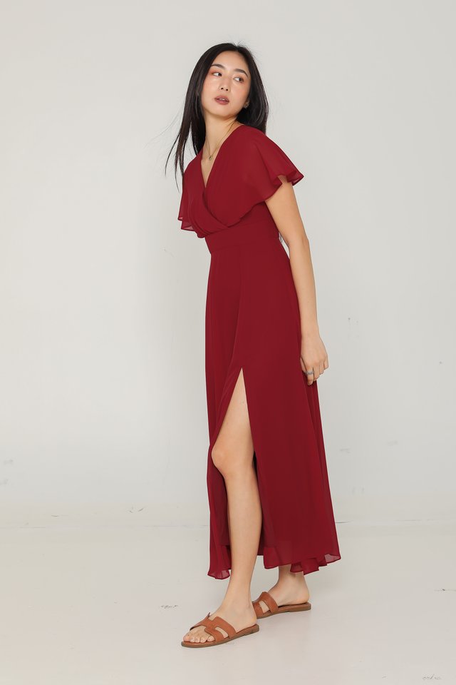 SAY YOU'LL LOVE ME SLEEVE MAXI (RED)