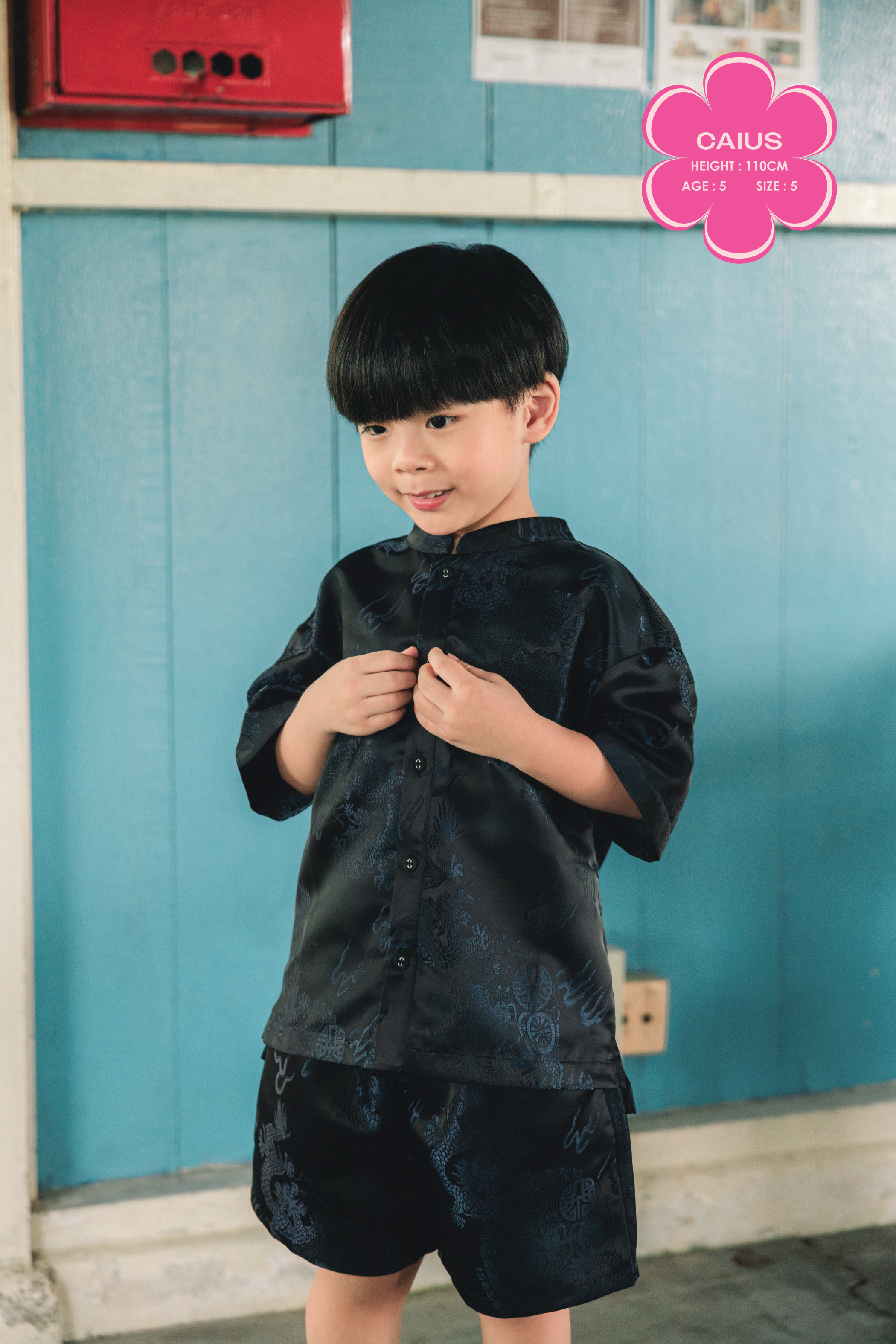 LONG MA JING SHEN BB SHIRT (NAVY) 