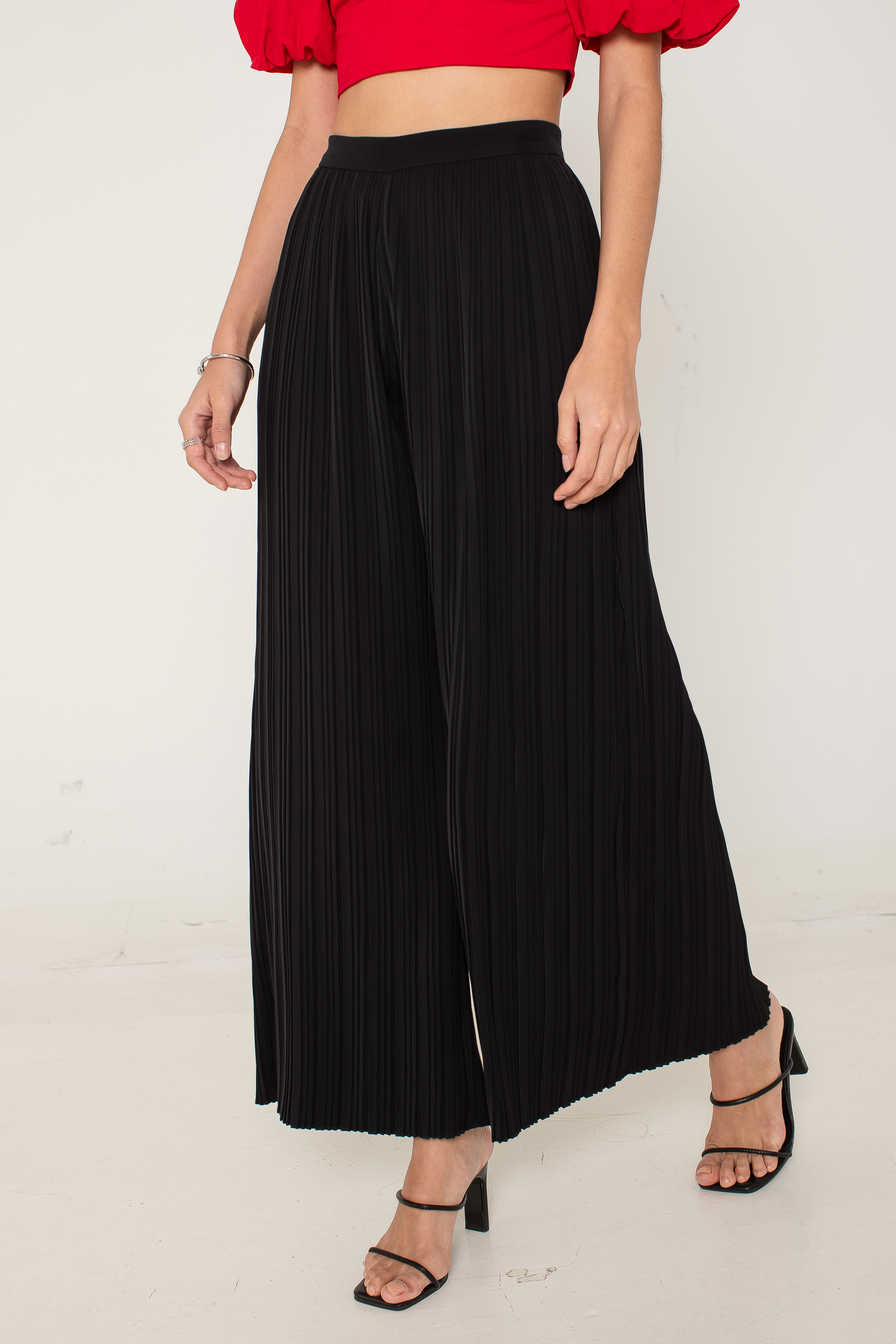  PARIS PLEATED PANTS (BLACK) 