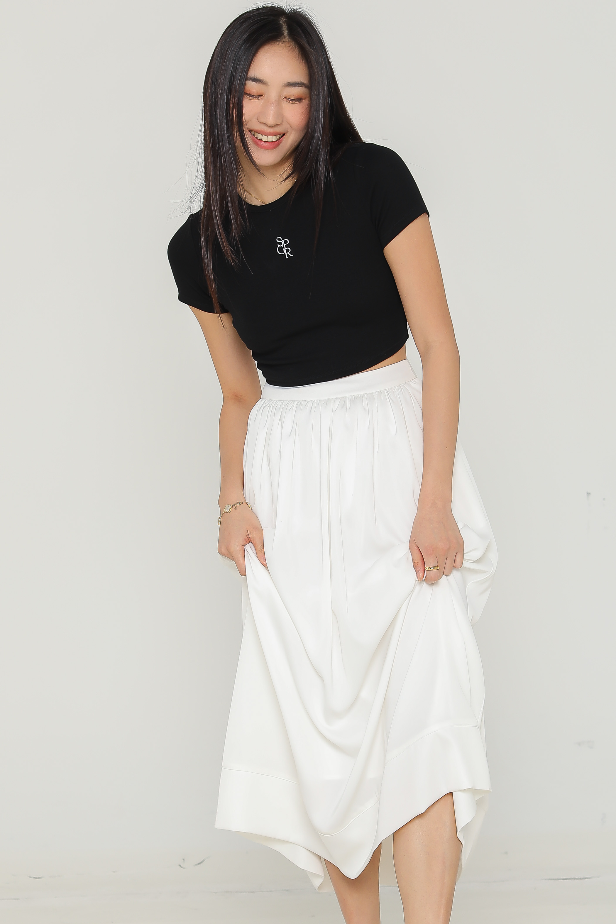 MONROE MAXI SKIRT (WHITE)