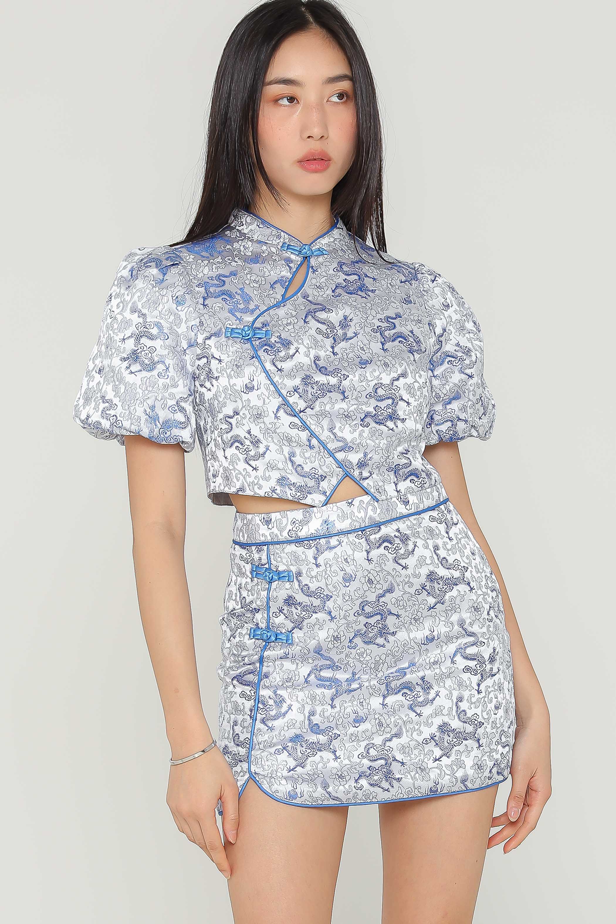 LONG ZHONG HUAT TOP (SILVER BLUE) 