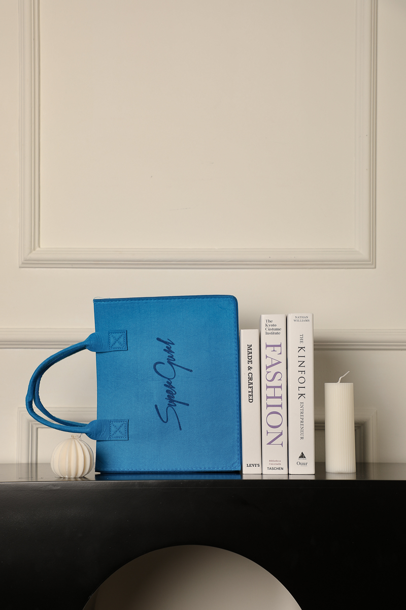 SUPERGURL BOOK TOTE (COBALT BLUE)