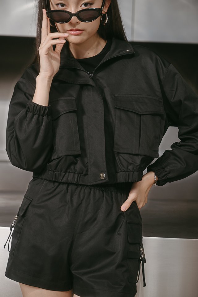 COOPER CARGO SHORTS (BLACK)