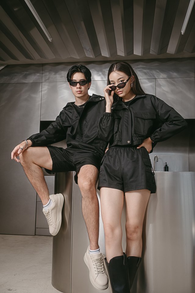 COOPER CARGO SHORTS (BLACK)