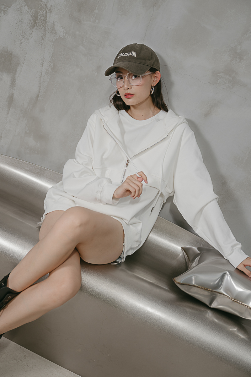 BING BING SWEATER DRESS (WHITE)