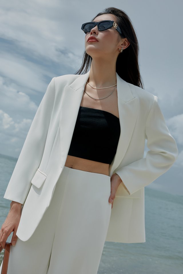 CAXS TAILORED BLAZER (WHITE)