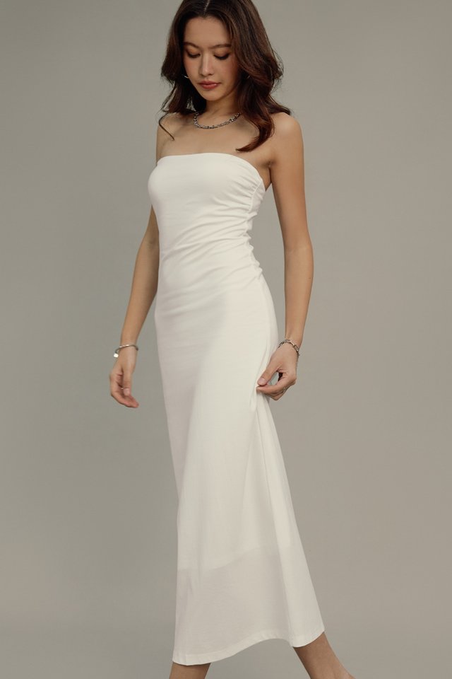 TRISIA TUBE PADDED MAXI (WHITE) 