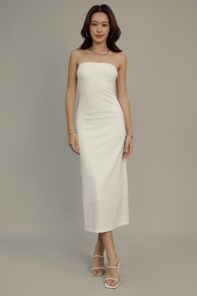 TRISIA TUBE PADDED MAXI (WHITE) 