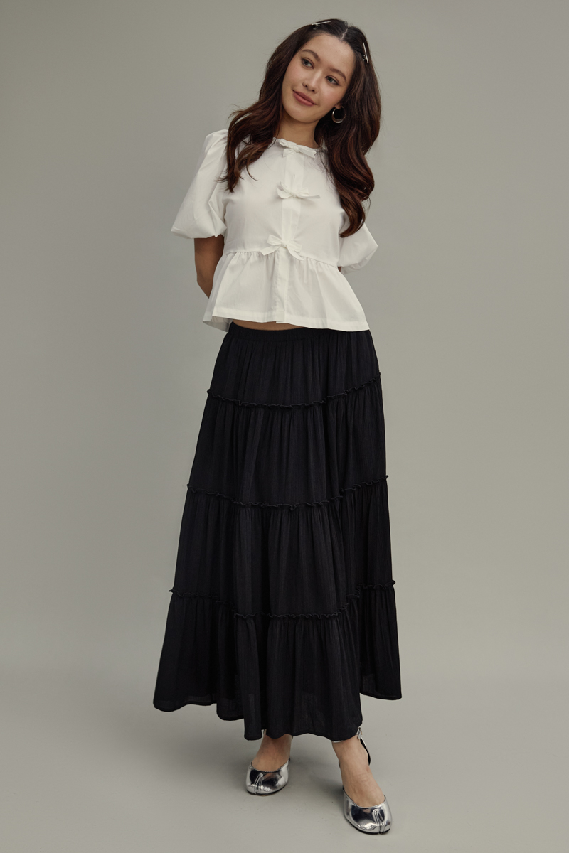 PATINA POPLIN TOP (WHITE) 