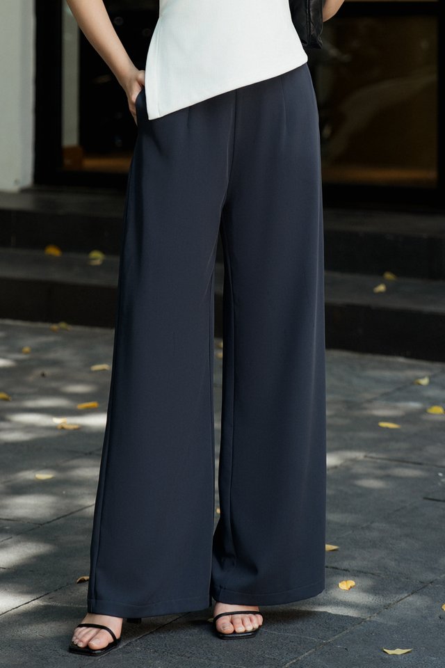 PARKER PALAZZO PANTS (HALE NAVY)