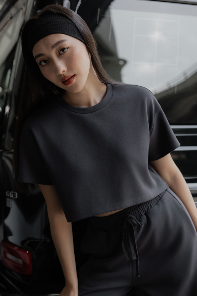 NANI CROP TOP (SMOKE GREY)