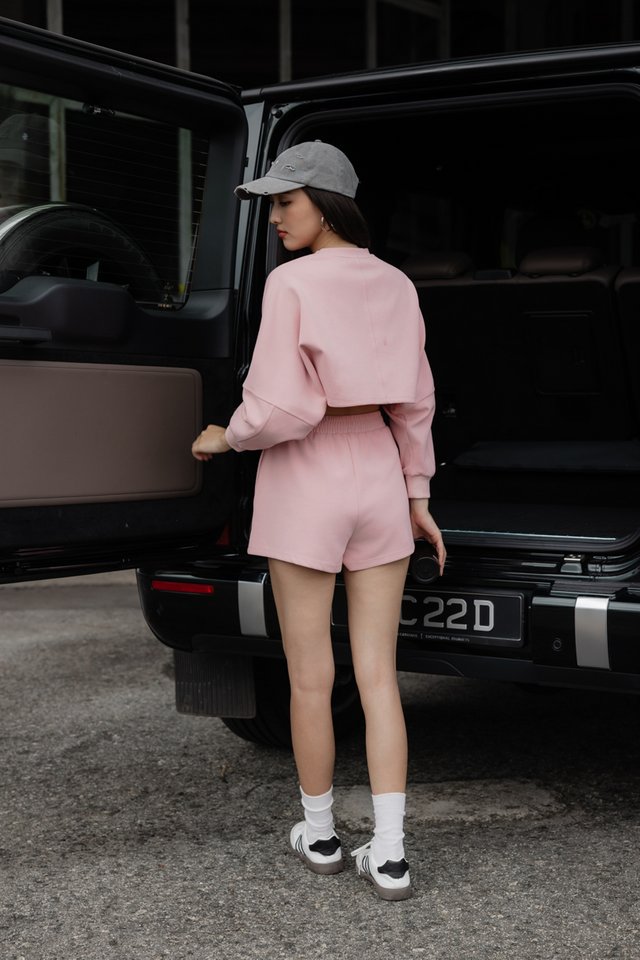 ANGEL CROPPED PULLOVER (PINK)