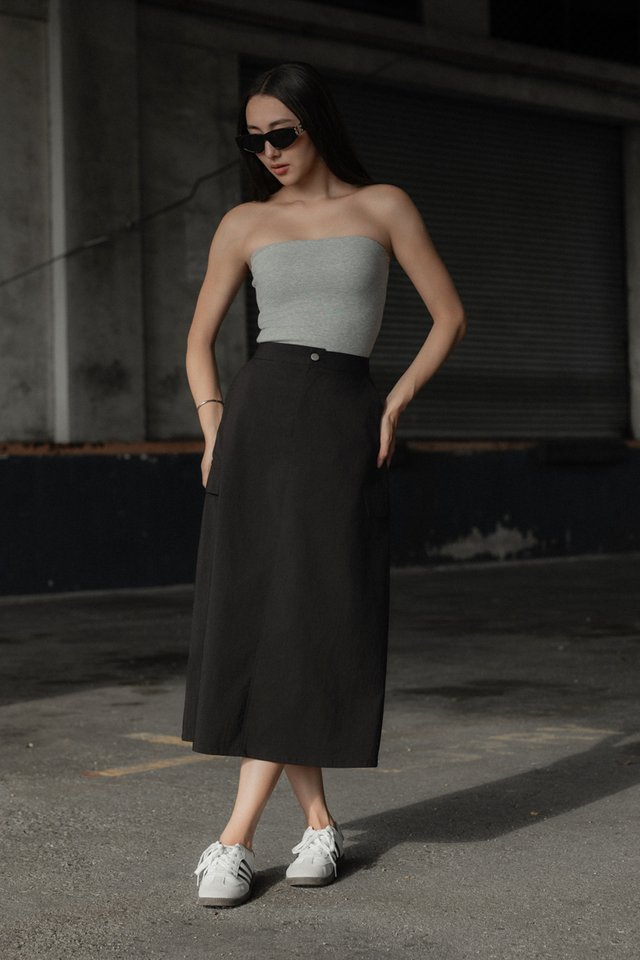 COGA CARGO SKIRT (BLACK) 