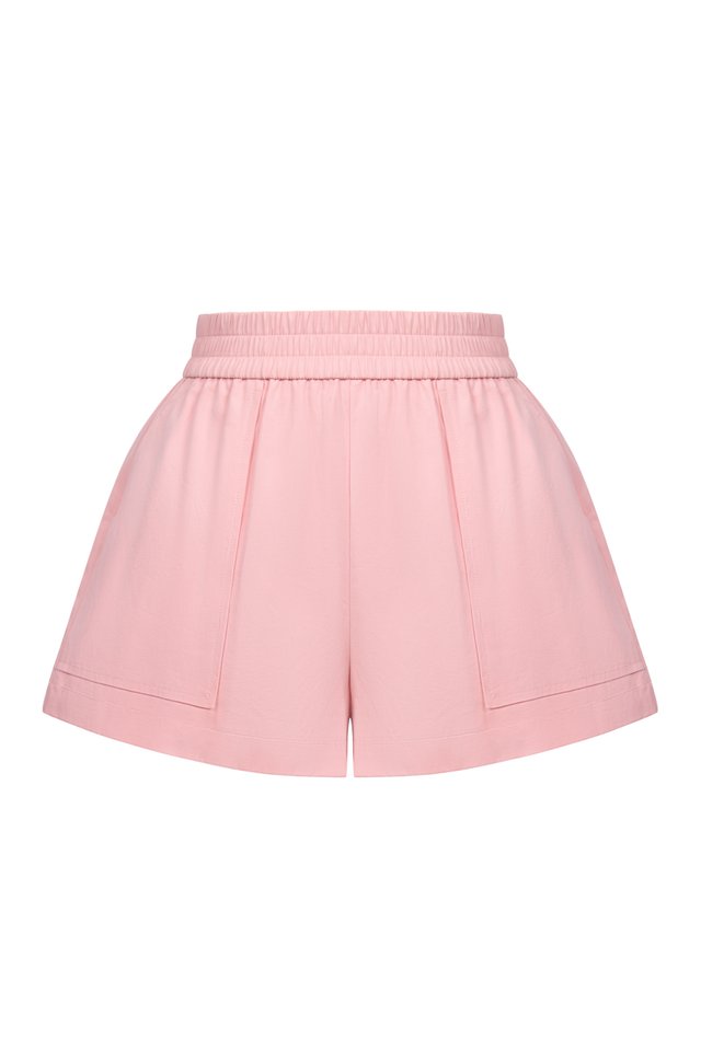 DAVIS DOUBLE POCKET SHORTS (LIGHT PINK)