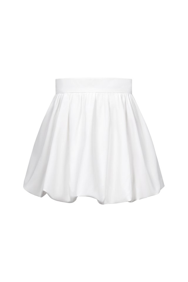 *BACKORDER* BERN BUBBLE SKORTS (WHITE)