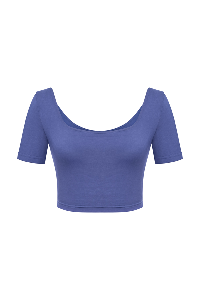 TAVI TWO WAY SLEEVE TOP (BLUE)