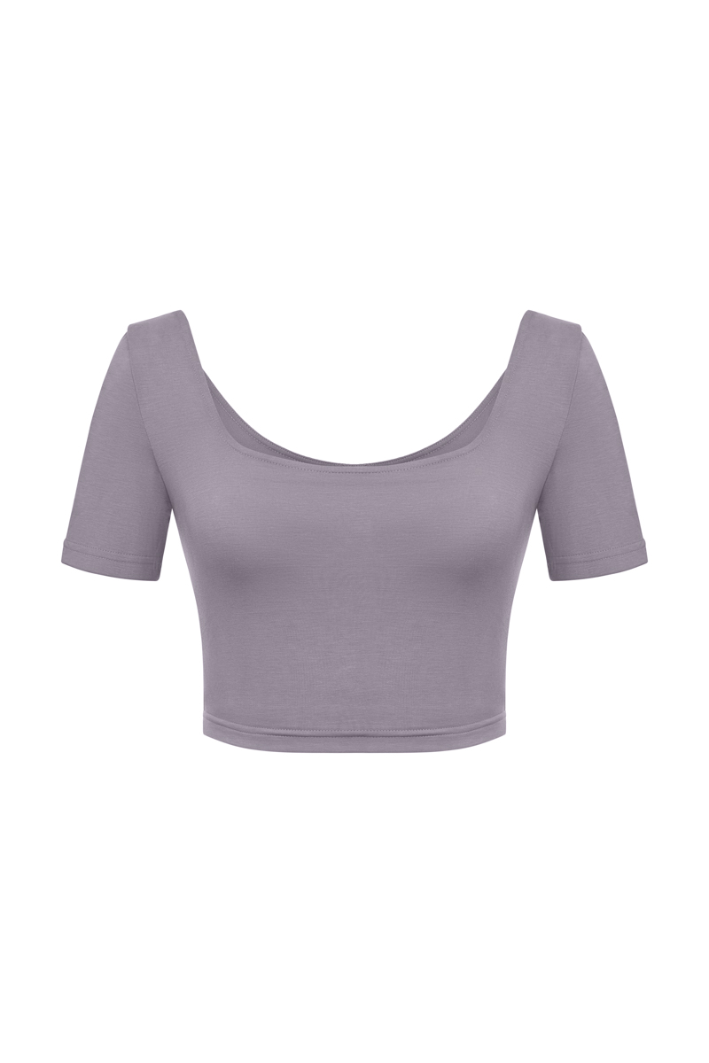 TAVI TWO WAY SLEEVE TOP (GREY)