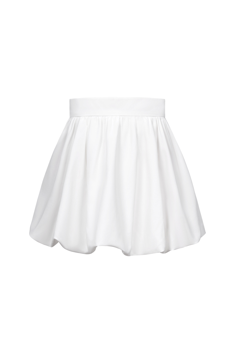 *BACKORDER* BERN BUBBLE SKORTS (WHITE)