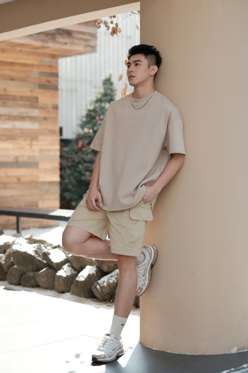 FLEX 7" CARGO SHORTS (KHAKI)