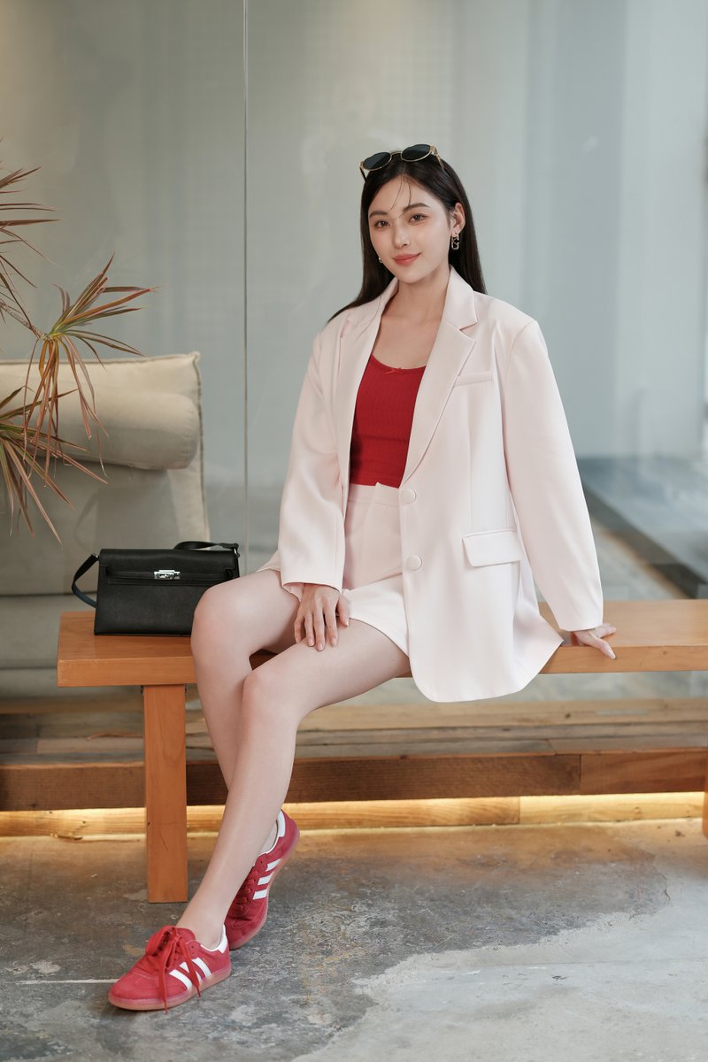 OLWIN OVERSIZED BLAZER (PINK)