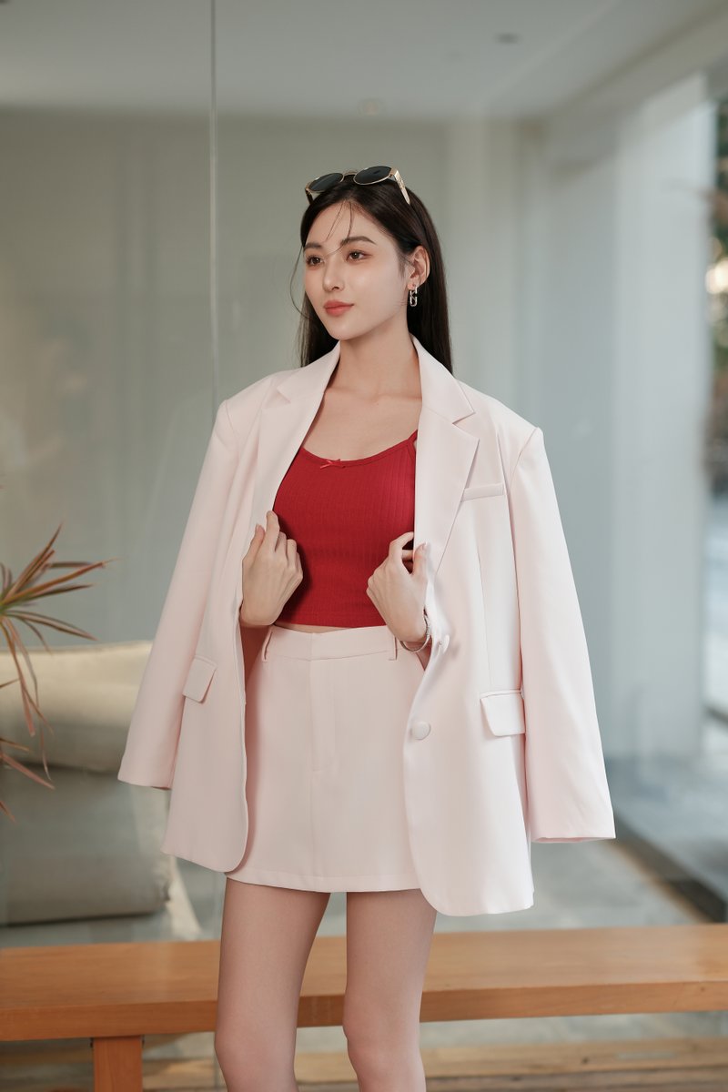 OLWIN OVERSIZED BLAZER (PINK)