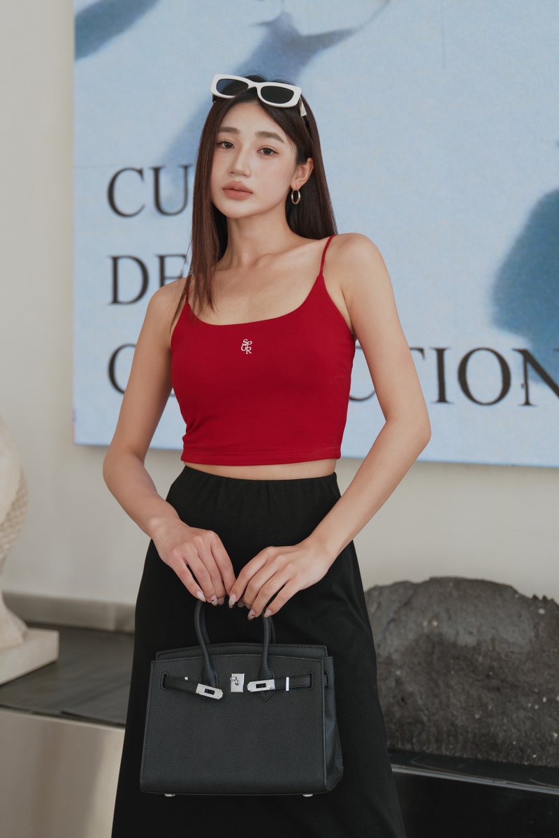 *BACKORDER* LOGO WINNIE V2 PADDED TOP (RED)