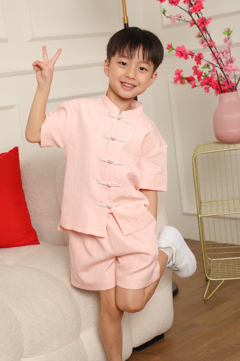 STUCCO BB BOY SHIRT (LIGHT PINK)