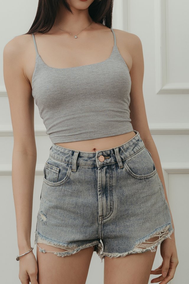 *BACKORDER* DAYLIGHT DENIM SHORTS (VINTAGE BLUE)