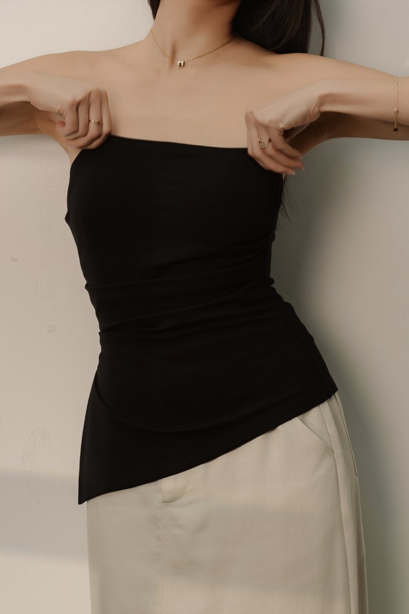 SABINO SLANTED TUBE PADDED TOP (BLACK)