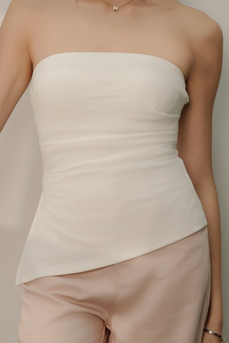 SABINO SLANTED TUBE PADDED TOP (WHITE)