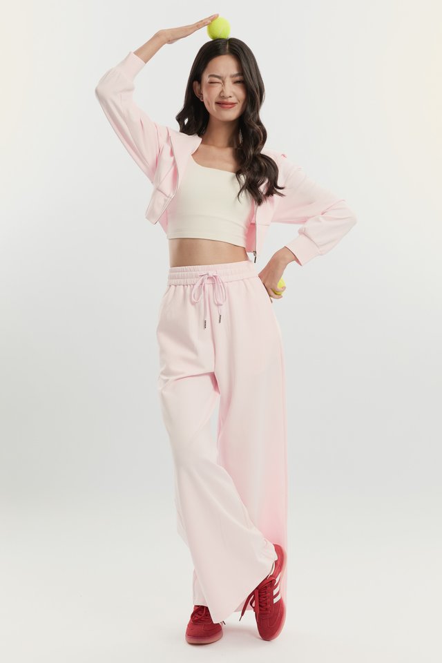 *BACKORDER* PANDRA POCKET JOGGERS (LIGHT PINK)