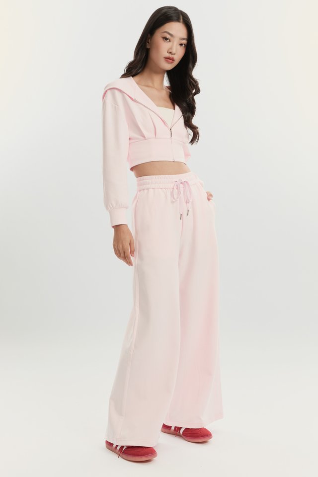 *BACKORDER* PANDRA POCKET JOGGERS (LIGHT PINK)