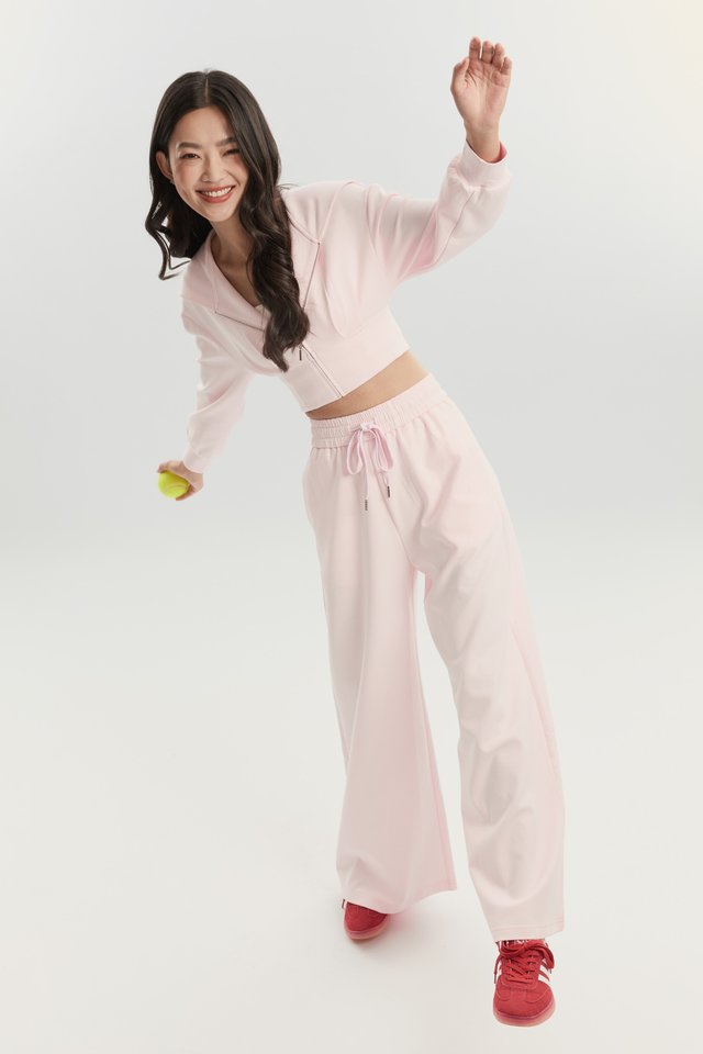*BACKORDER* PANDRA POCKET JOGGERS (LIGHT PINK)